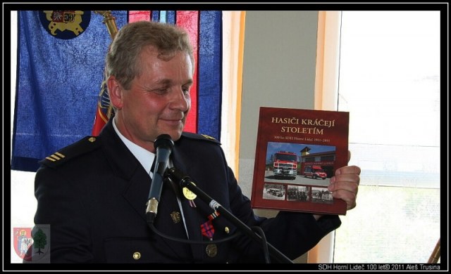 Křest hasičské knihy